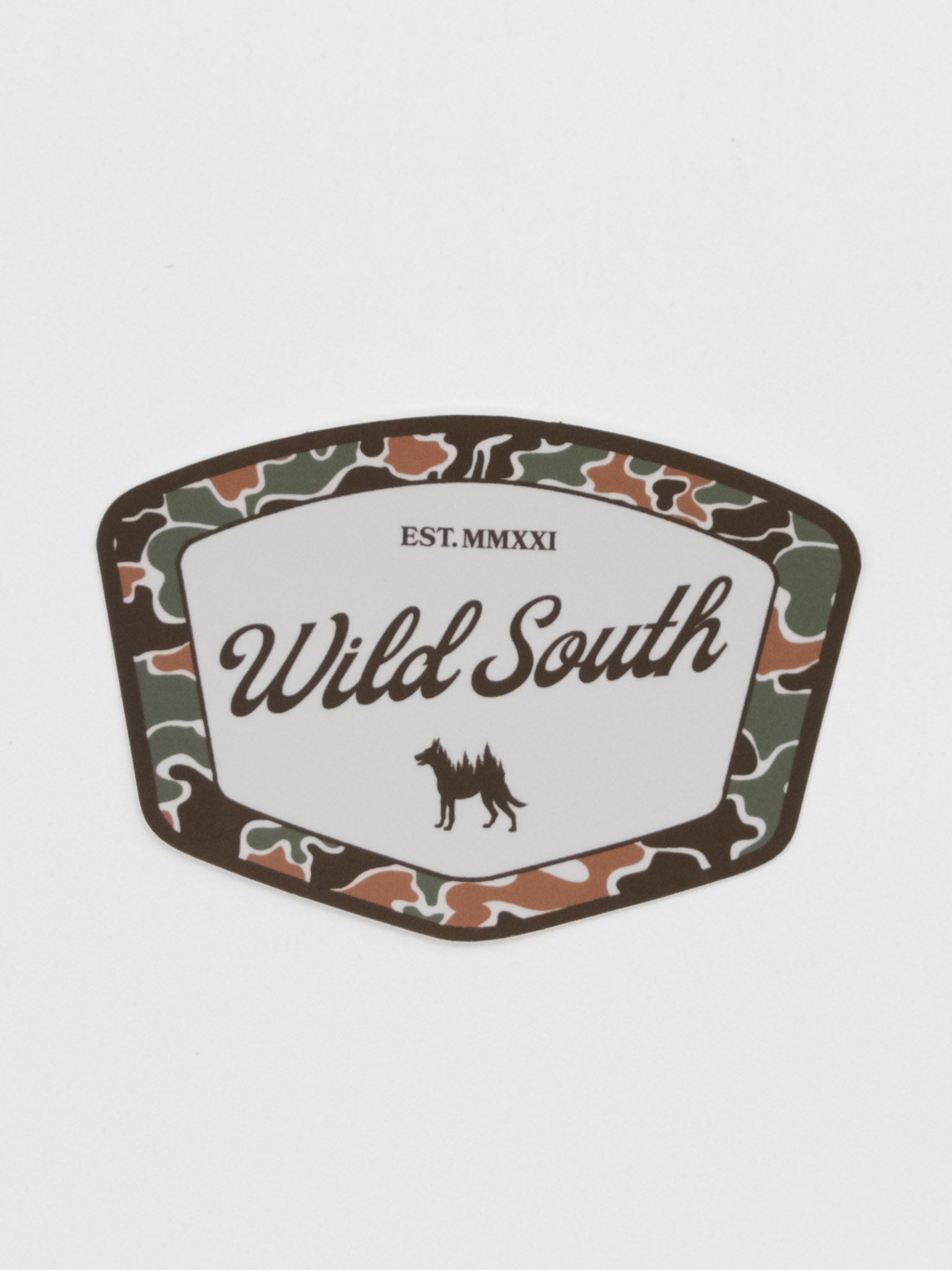 Duck Camo Sticker