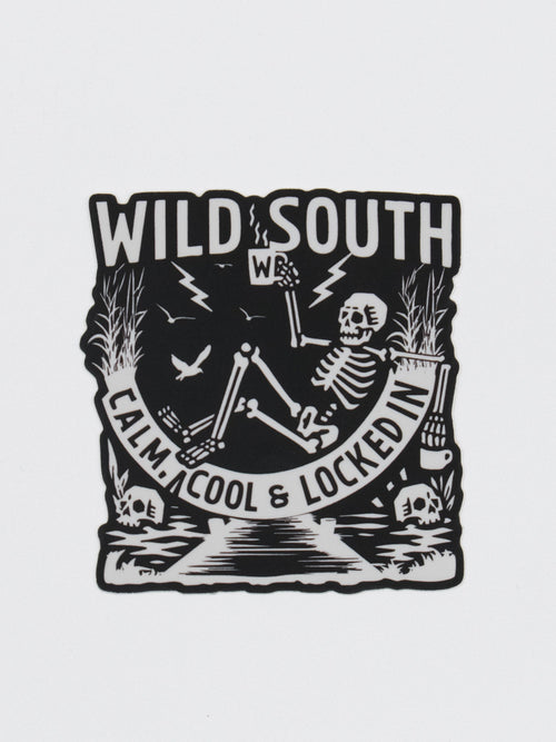 Coffee Skull Sticker