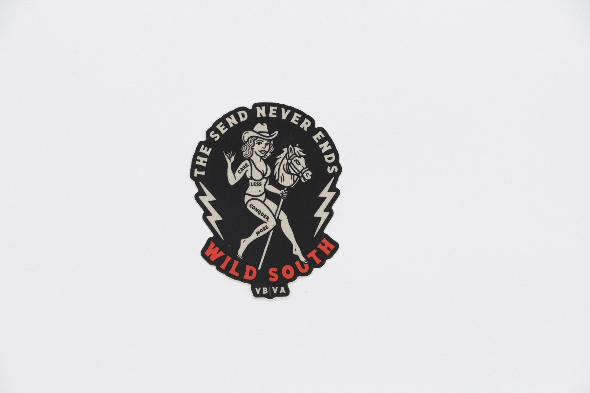 Send it stick pony sticker