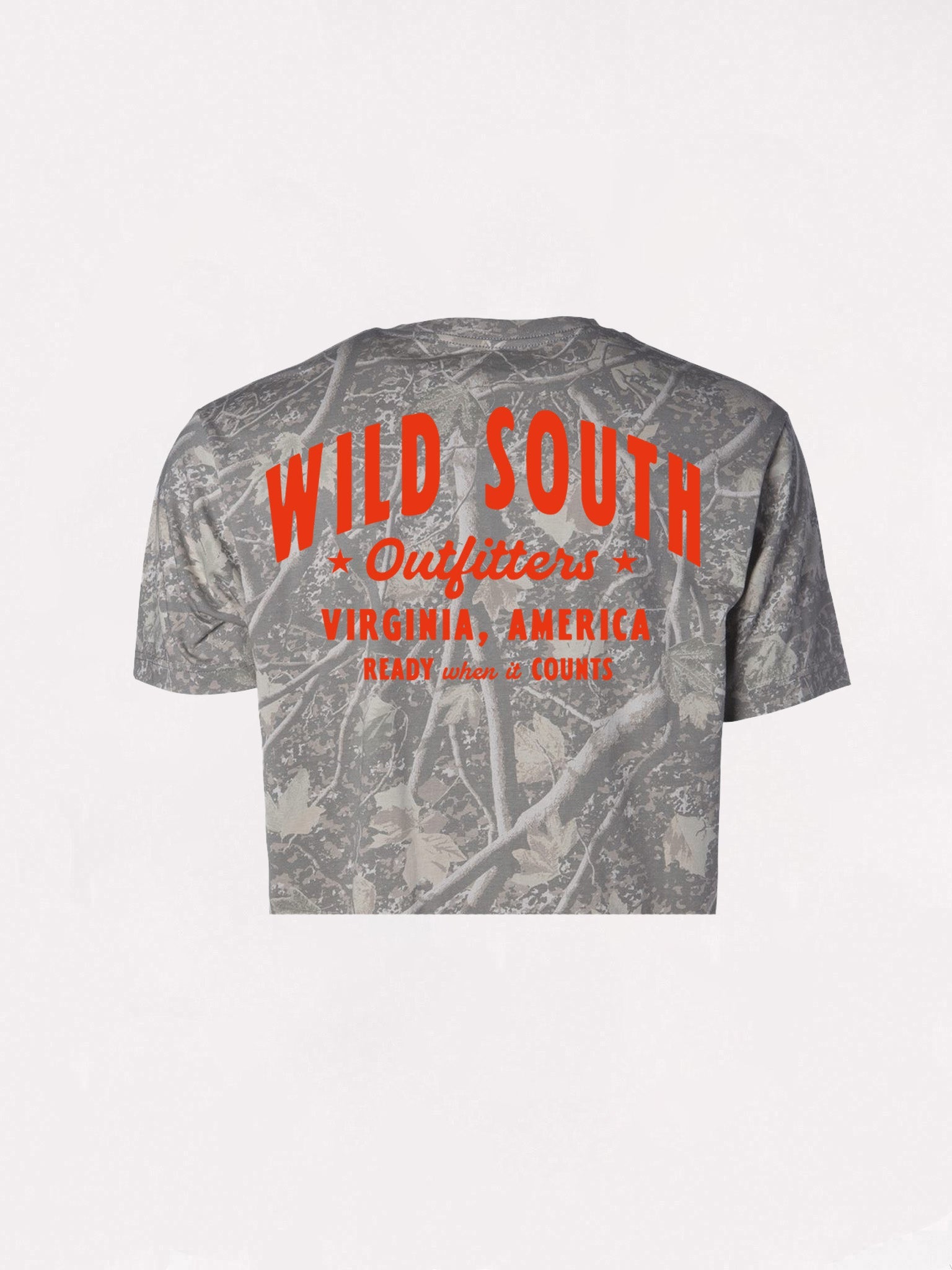 Rustwood Camo Tee/Crop