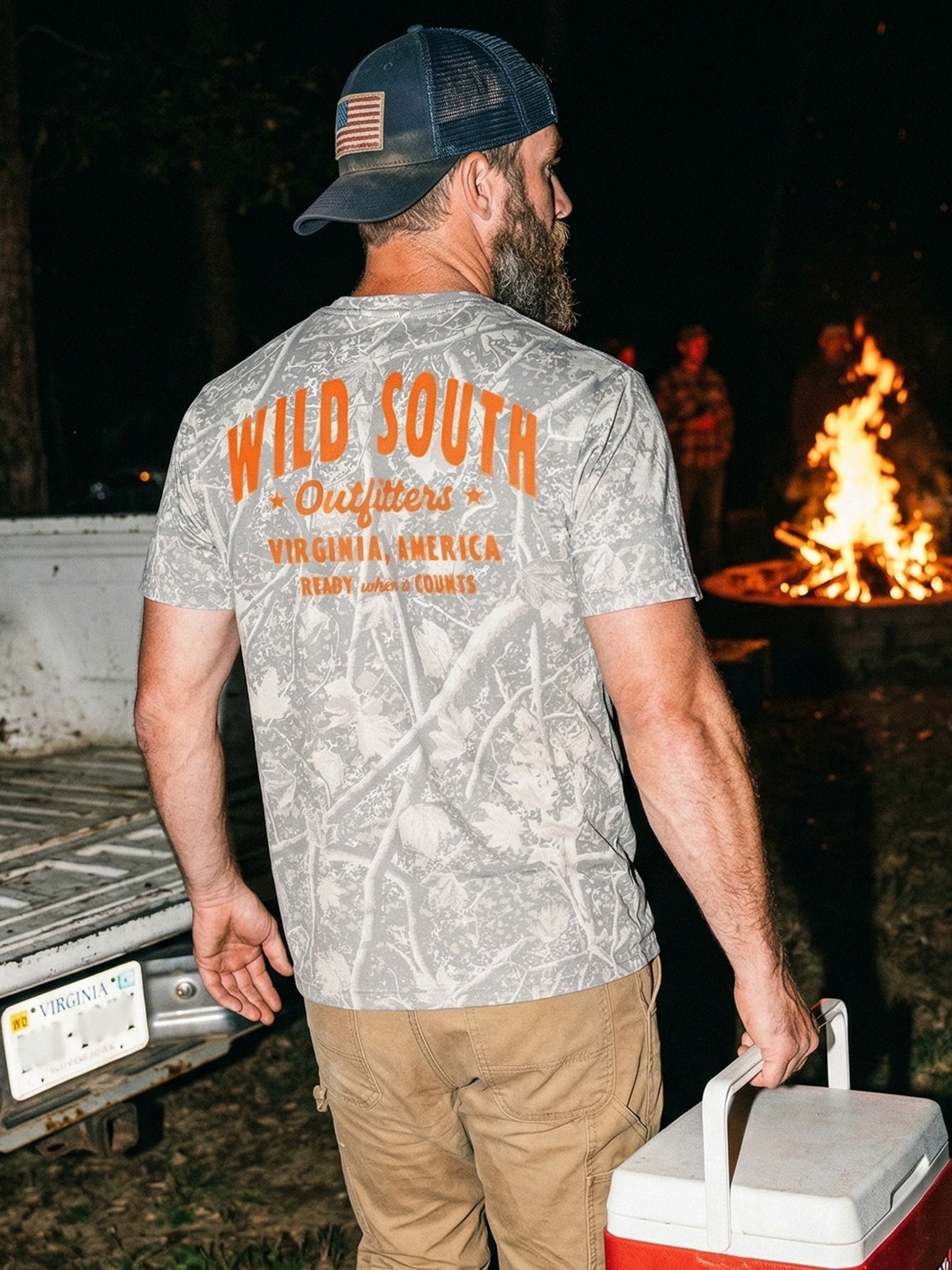 Rustwood Camo Tee/Crop
