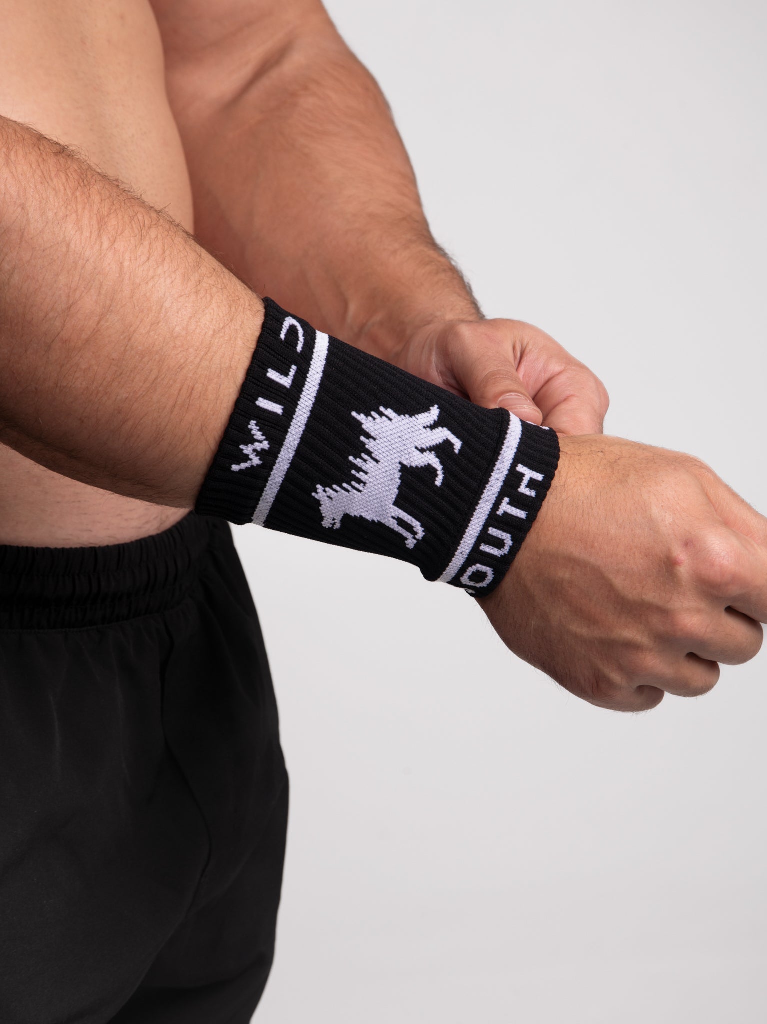 Black/White Wristband