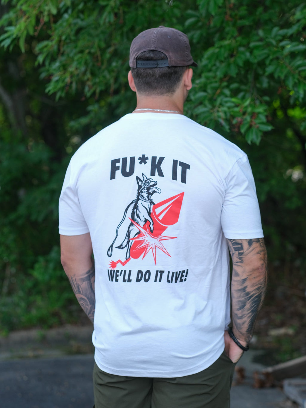 Fu*k It We'll Do It Live tee