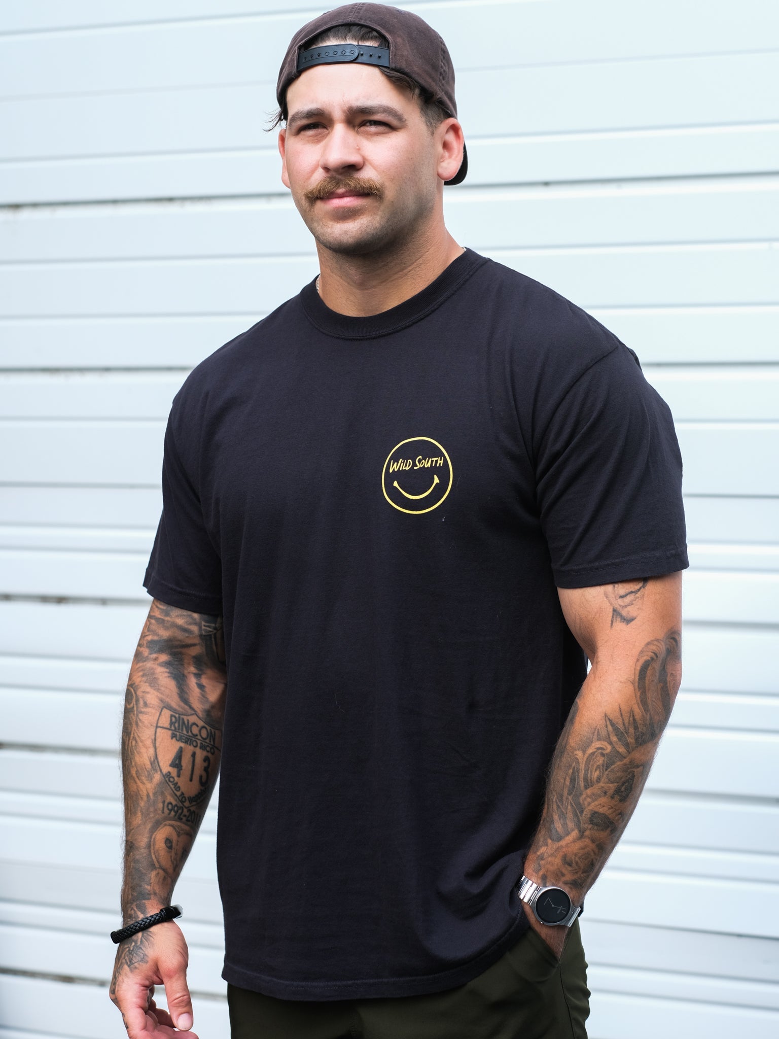 Smiley Logo Tee/Crop
